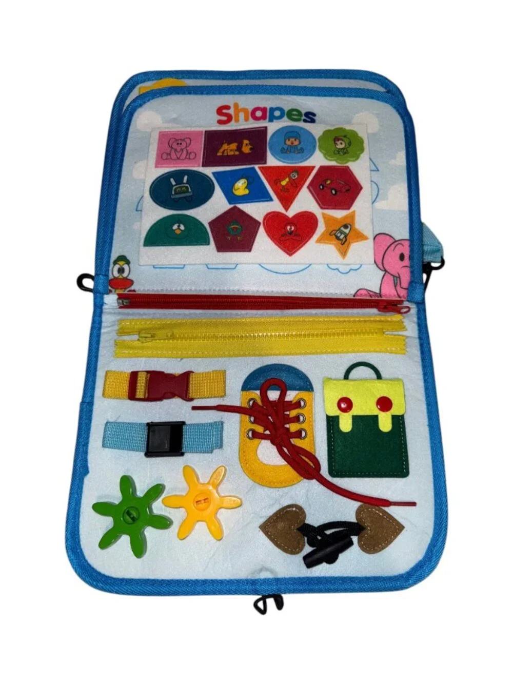 Pocoyo Toddler Busy Book Learning Activity Set